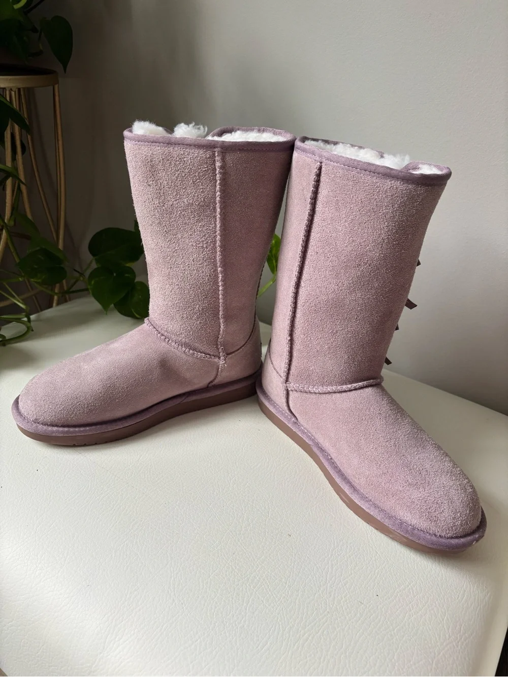 UGG boots leather